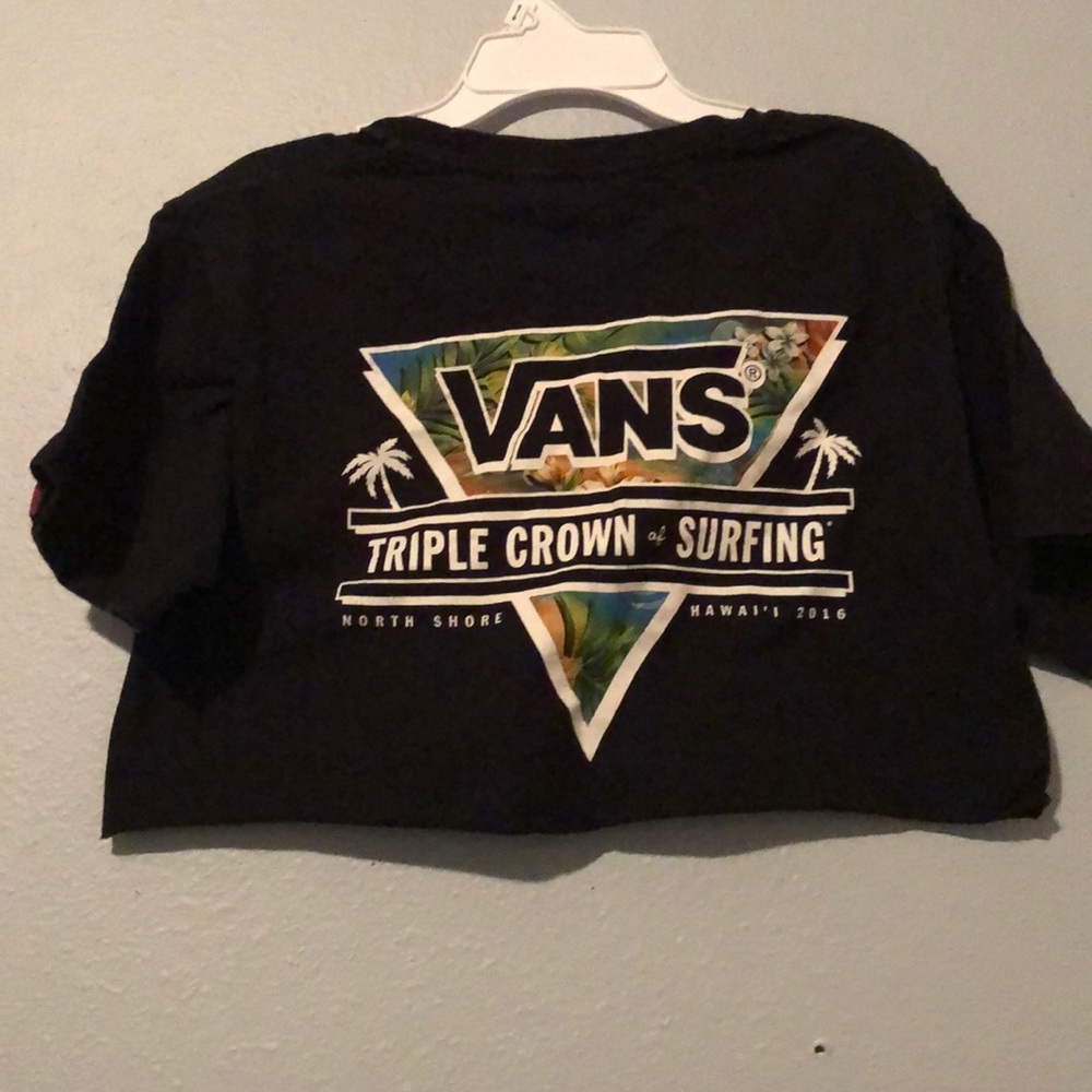Triple crown of surfing Vans shirt